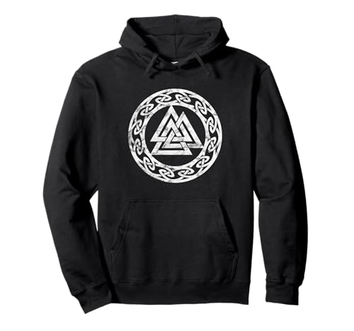 Valknut, Odin, Wikinger Symbol, Pagan Nordisch Germanisch, Pullover Hoodie Valknut, Odin, Wikinger Symbol, Pagan Nordisch Germanisch, Pullover Hoodie von Wikinger & Kelten by yuma