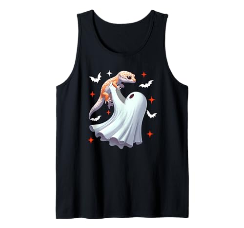Boo Ghost Hunging Gecko Halloween Animal Lover Kids Family Tank Top Boo Ghost Hunging Gecko Halloween Animal Lover Kids Family Tank Top von Wild Animal Halloween Costume