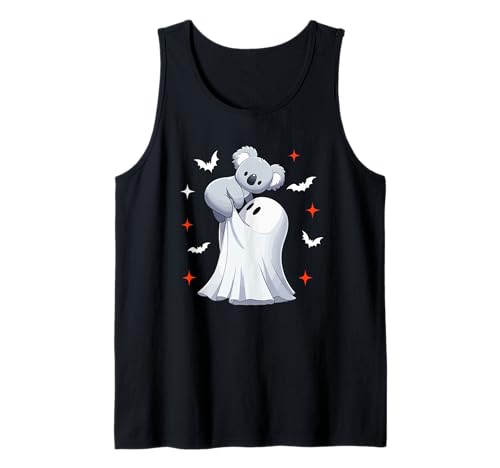 Boo Ghost Hunging Koala Bear Halloween Animal Lover Kids Tank Top Boo Ghost Hunging Koala Bear Halloween Animal Lover Kids Tank Top von Wild Animal Halloween Costume