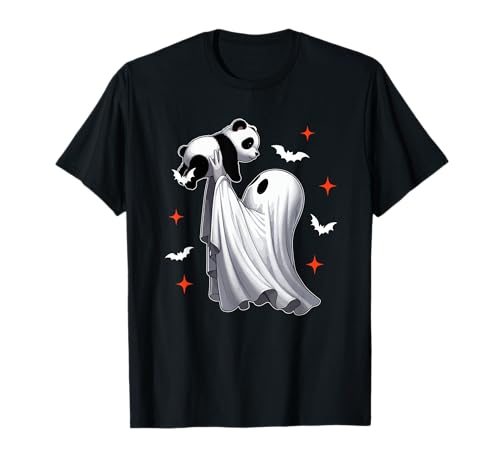 Boo Ghost Hunging Panda Halloween Animal Lover Kids Family T-Shirt Boo Ghost Hunging Panda Halloween Animal Lover Kids Family T-Shirt von Wild Animal Halloween Costume