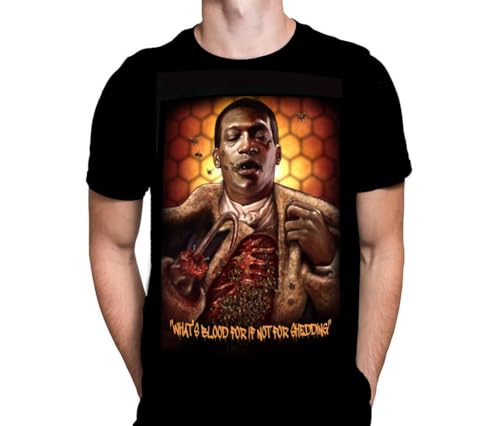Wild Star Hearts WSH - What's Blood for? - Candyman Classic Horror Halloween Film Fan Merchandise Herren T-Shirt Schwarz von Peter Panayis, Schwarz , 5X-Large Wild Star Hearts WSH - What's Blood for? - Candyman Classic Horror Halloween Film Fan Merchandise Herren T-Shirt Schwarz von Peter Panayis, Schwarz , 5X-Large von Wild Star Hearts