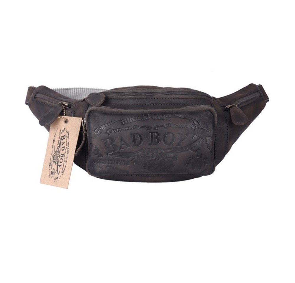 Bauchtasche 2014-47 Hüfttasche Gürteltasche Tracking (Inhalt, 1-tlg., Bauchtasche), echt Leder von Wild Things Only !!!