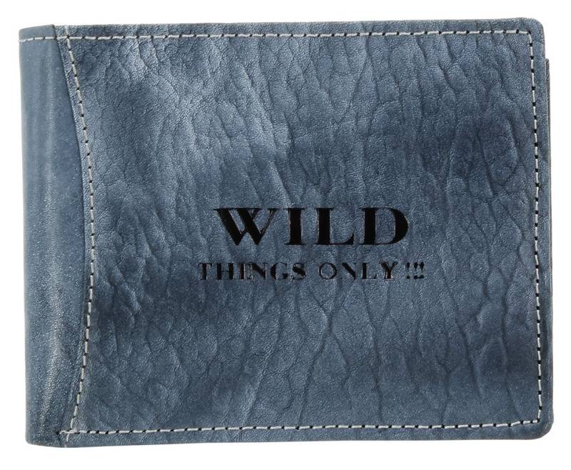 Wild Things Only !!! Geldbörse Herren Leder Portmonee Antik used Look Groß Viele Fächer, Leder in Antik used Optik von Wild Things Only !!!