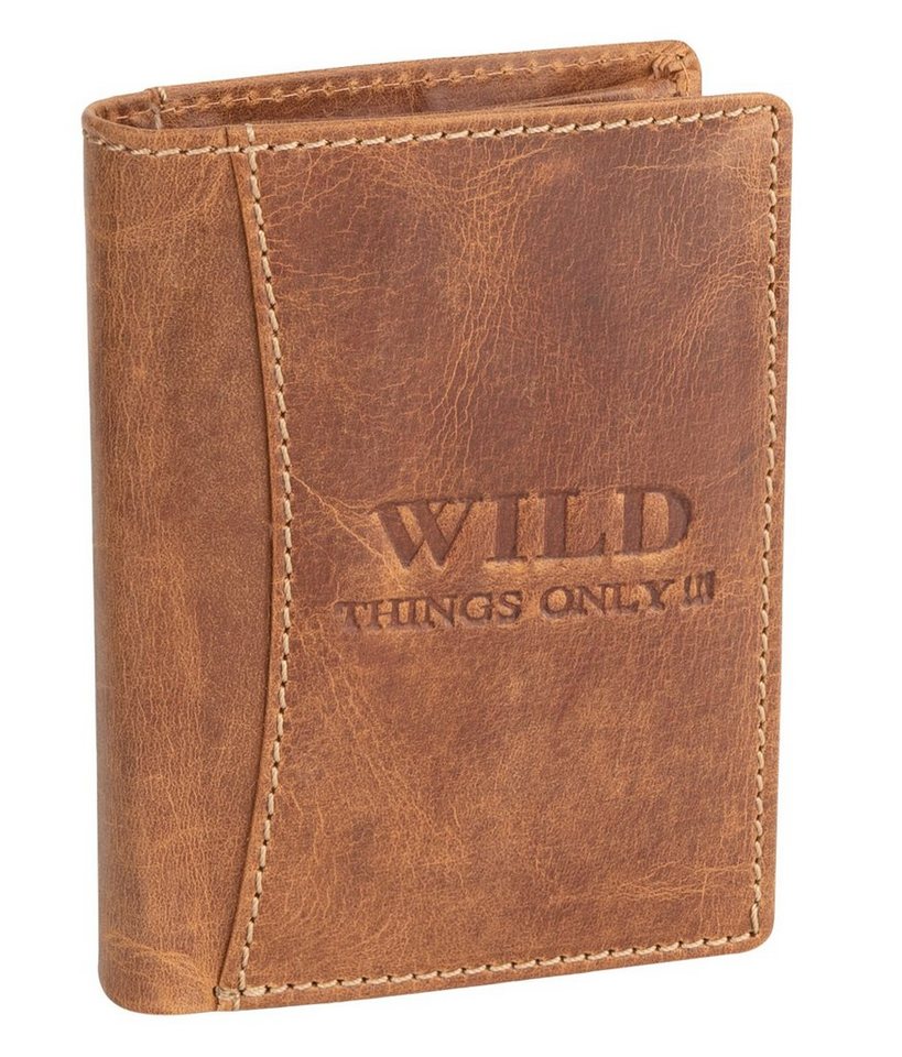 Wild Things Only !!! Geldbörse Wild Things Only !!! echt Leder Portemonnaie Geldbörse Herren Hochform von Wild Things Only !!!