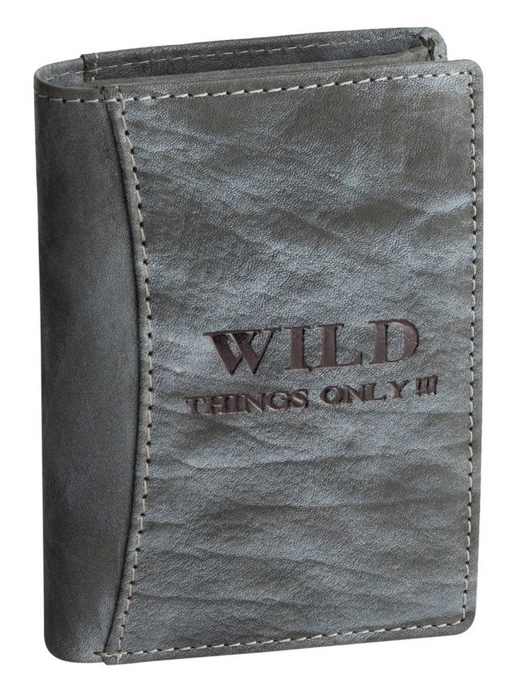 Wild Things Only !!! Geldbörse Wild Things Only !!! echt Leder Portemonnaie Geldbörse Herren Hochform von Wild Things Only !!!