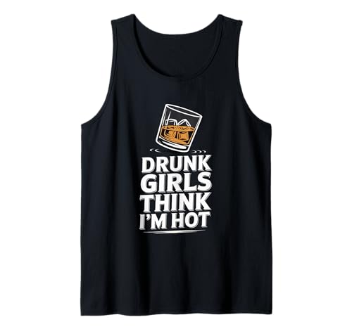Drunk Girls Think I'm Hot Bar -Vertrauensabholungslinie - Tank Top Drunk Girls Think I'm Hot Bar -Vertrauensabholungslinie - Tank Top von Wild Vertrauensparty Humor