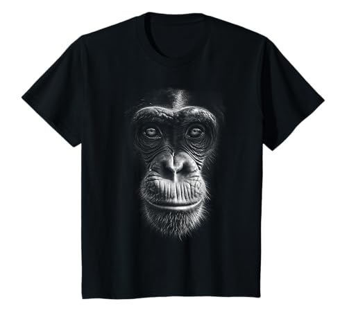 Kinder Gorilla Face Monkey Angry Growling Scary Silverback Gorilla T-Shirt Kinder Gorilla Face Monkey Angry Growling Scary Silverback Gorilla T-Shirt von Wild Vibes