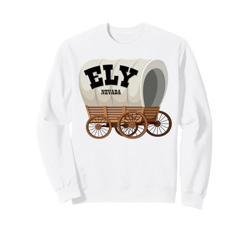 Ely Nevada Covered Wagon für Herren und Damen. Sweatshirt Ely Nevada Covered Wagon für Herren und Damen. Sweatshirt von Wild West Covered Wagon American Frontier Products