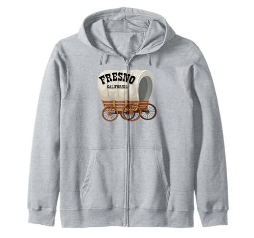 Fresno California Covered Wagon für Herren und Damen. Kapuzenjacke Fresno California Covered Wagon für Herren und Damen. Kapuzenjacke von Wild West Covered Wagon American Frontier Products