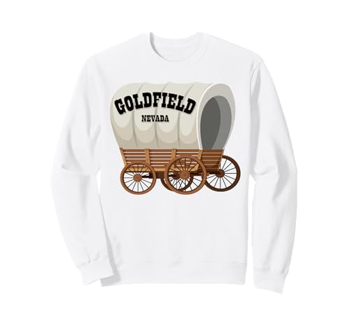 Goldfield Nevada Covered Wagon für Herren und Damen. Sweatshirt Goldfield Nevada Covered Wagon für Herren und Damen. Sweatshirt von Wild West Covered Wagon American Frontier Products