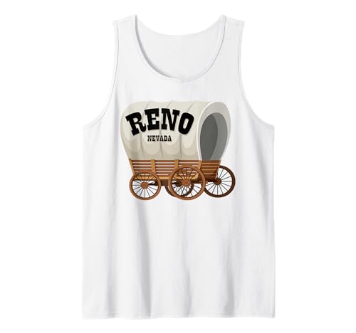 Reno Nevada Planenwagen für Männer und Frauen. Tank Top Reno Nevada Planenwagen für Männer und Frauen. Tank Top von Wild West Covered Wagon American Frontier Products