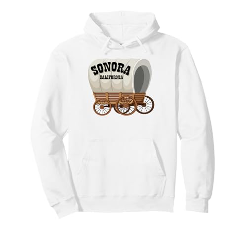 Sonora California Covered Wagon für Herren und Damen. Pullover Hoodie Sonora California Covered Wagon für Herren und Damen. Pullover Hoodie von Wild West Covered Wagon American Frontier Products
