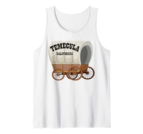 Temecula California Covered Wagon für Herren und Damen. Tank Top Temecula California Covered Wagon für Herren und Damen. Tank Top von Wild West Covered Wagon American Frontier Products