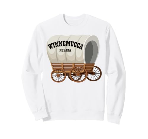 Winnemucca California Covered Wagon für Herren und Damen. Sweatshirt Winnemucca California Covered Wagon für Herren und Damen. Sweatshirt von Wild West Covered Wagon American Frontier Products