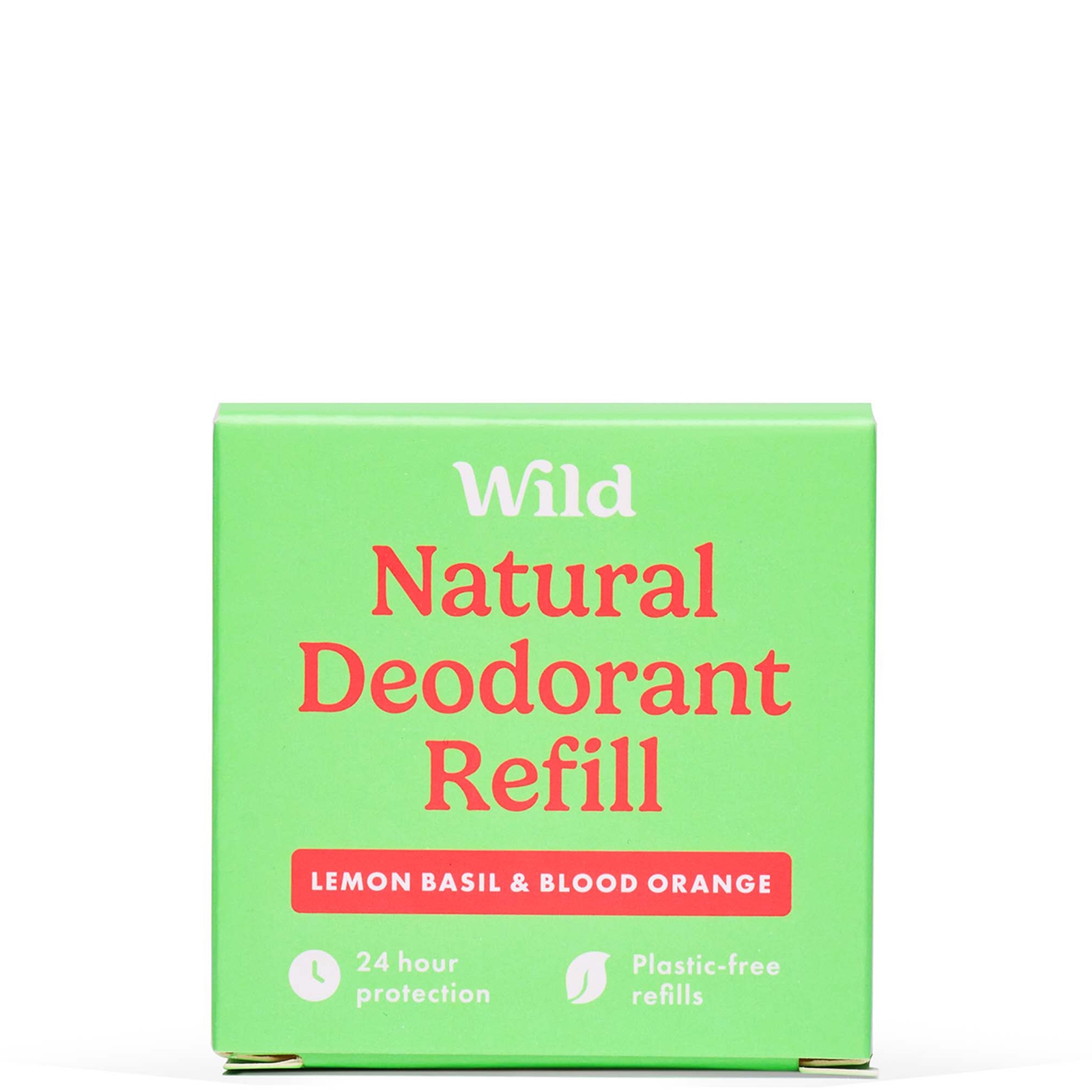 Wild Lemon, Basil and Blood Orange Deodorant Refill 40g von Wild