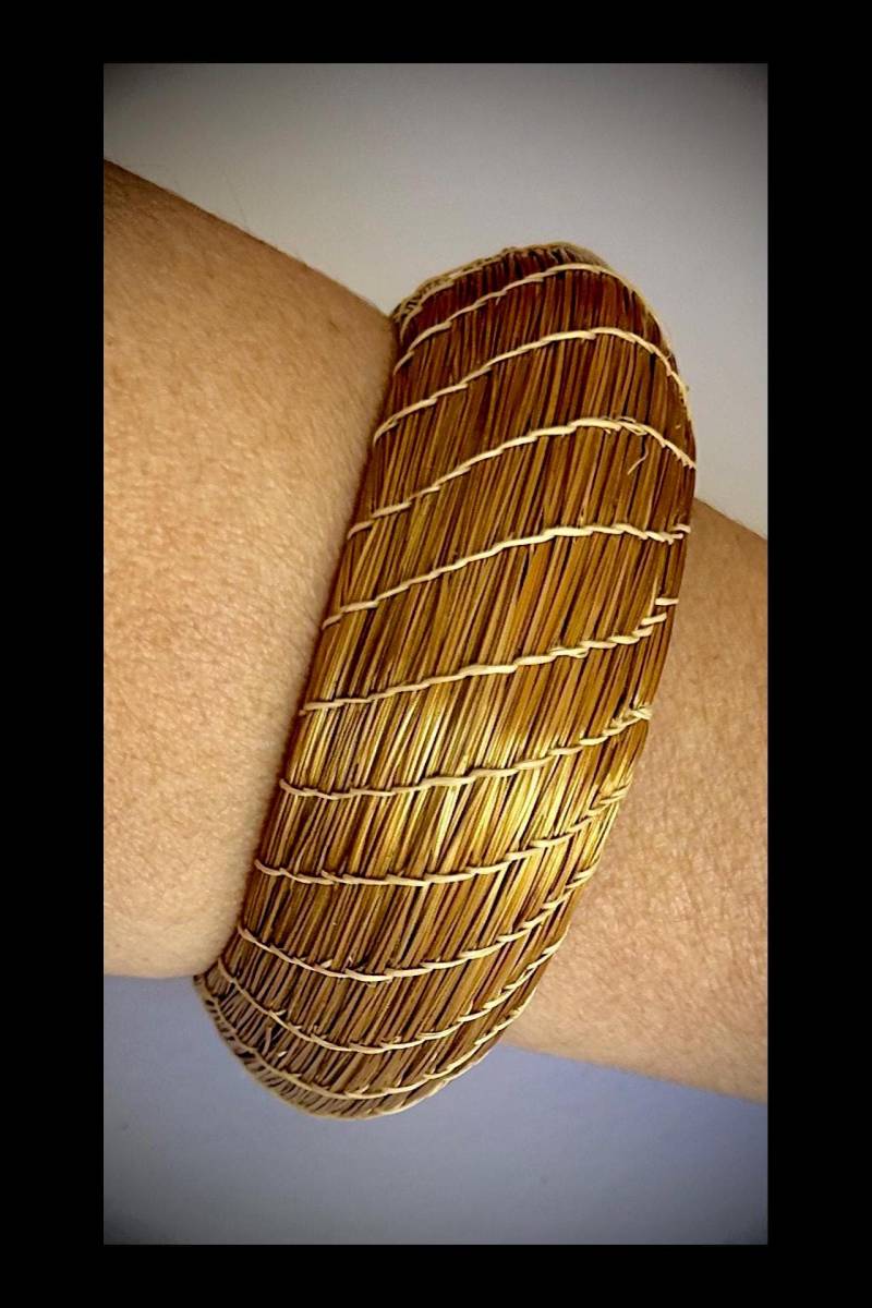 Golden Grass Armband/Capim Dourado von WildBerryEcoJewelry