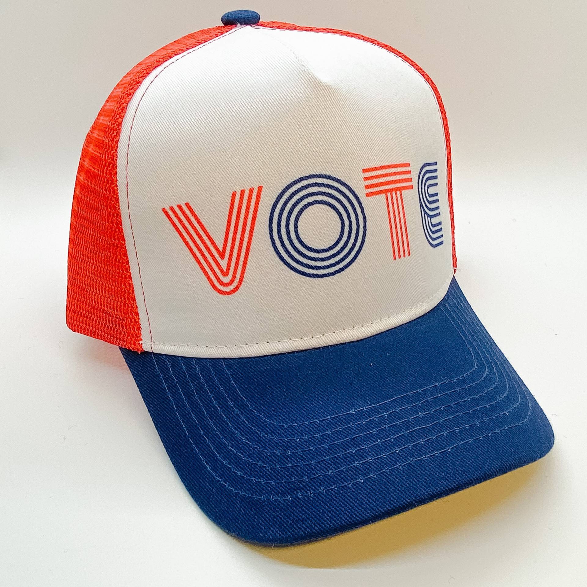 Vote Trucker Mütze Kleinkind Größe Sofort Lieferbar Vote Trucker Mütze Kleinkind Größe Sofort Lieferbar von WildChildHatCo