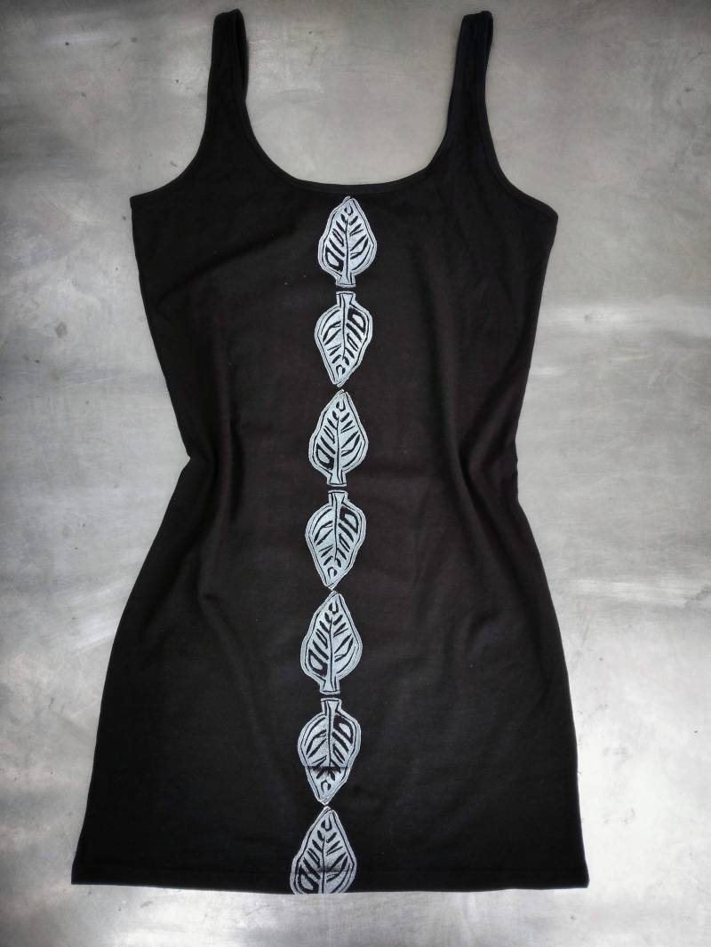 Bio Baumwolle Blocked Tank Kleid Bedruckt Pixie Forest Fae Psy Trance Bio Baumwolle Blocked Tank Kleid Bedruckt Pixie Forest Fae Psy Trance von WildDustCreations
