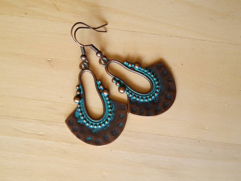 Ohrringe Kupferfarbe, Kelten, Wikinger, Nordic Ohrringe Kupferfarbe, Kelten, Wikinger, Nordic von WildFilz