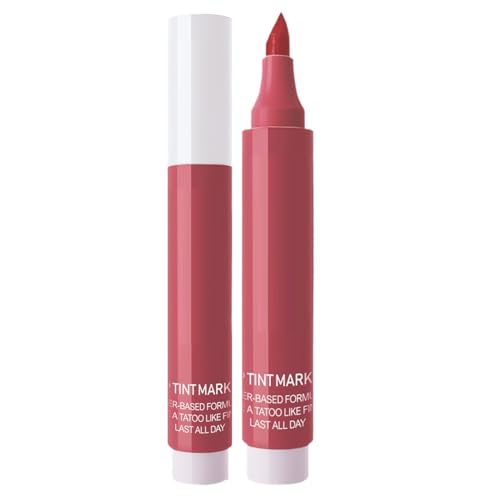 Longwear Lip Stain Pen – wasserdichter Lip Liner Marker für Mädchen und Frauen | Liquid Smudge Proof Lipstick Tint, feuchtigkeitsspendende Formel mit feiner Präzisionsspitze, Fade Resistant Make-up von WildHarmony