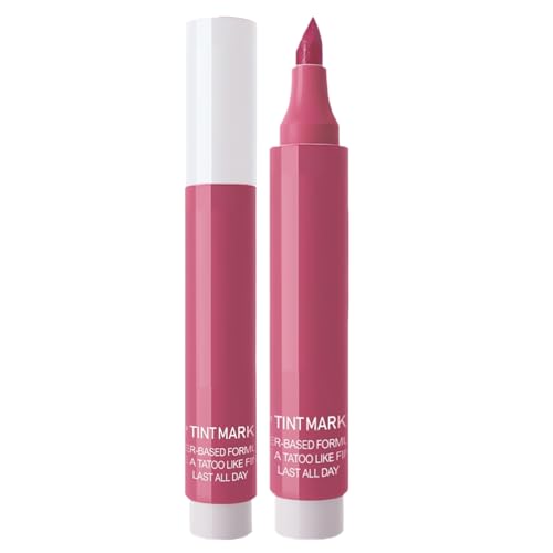 Longwear Lip Stain Pen – wasserdichter Lip Liner Marker für Mädchen und Frauen | Liquid Smudge Proof Lipstick Tint, feuchtigkeitsspendende Formel mit feiner Präzisionsspitze, Fade Resistant Make-up von WildHarmony