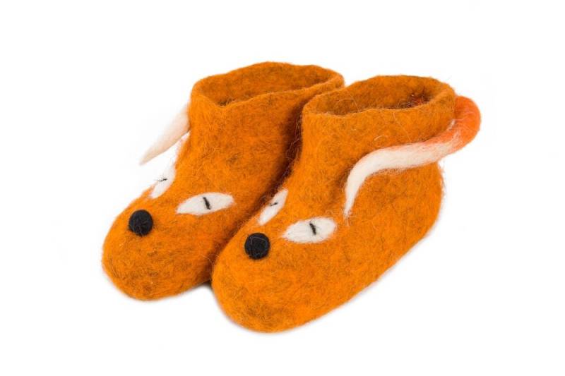 Kinder Booties Aus Weicher Und Warmer Wolle - Filzstiefel Für Handgefertigt Höchster Qualität Weich & Warm von WildLlama