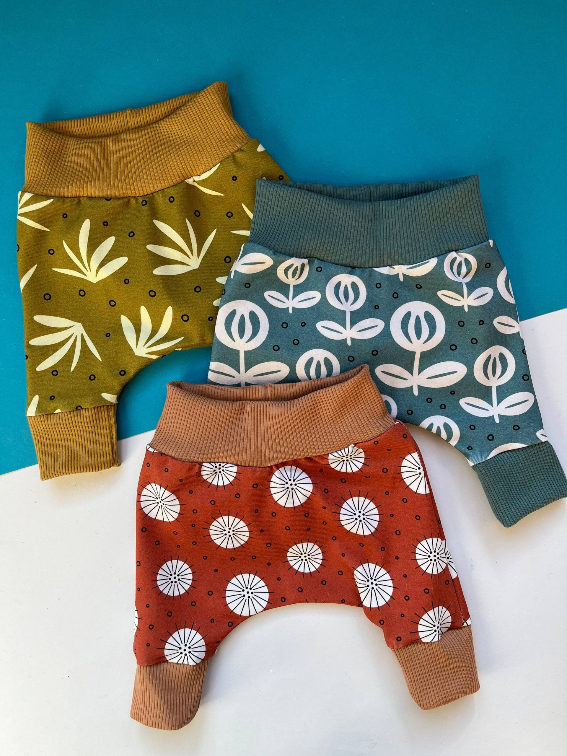 Frühchen Baby Hose, Kleine Haremshose, Neues Geschenk, Bio Kleidung von WildOakWood