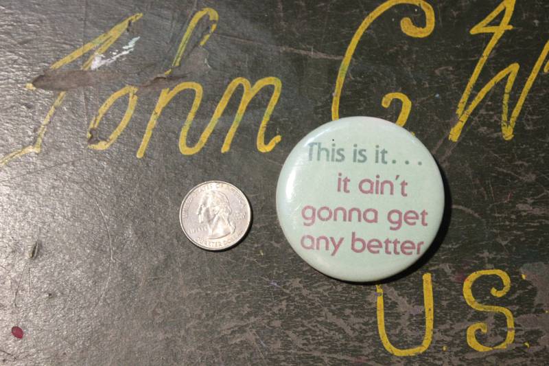 Besser 2, 25"Button Schlüsselanhänger Humor Lustig 1970Er 1980Er Sarkasmus Magnet Pin Abzeichen Vintage Retro von WildPaisleyButtonCo