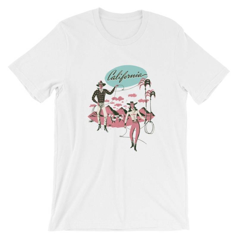 Goin " West Unisex T-Shirt - Vintage-stil Goin " West Unisex T-Shirt - Vintage-stil von WildPalmsShop