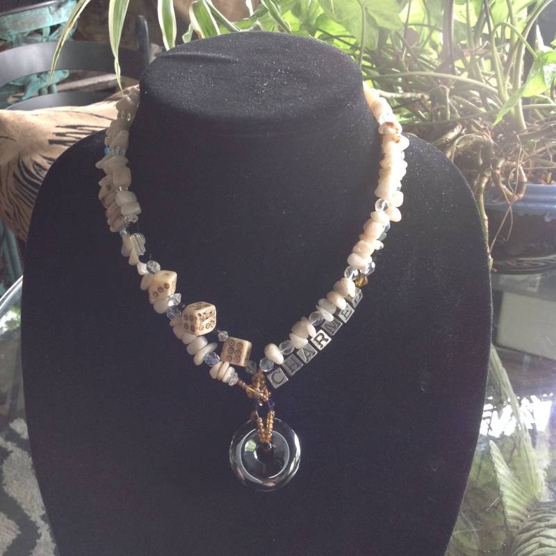 Charmed Halskette...aturn Of The Dice von WildThymeMarketplace