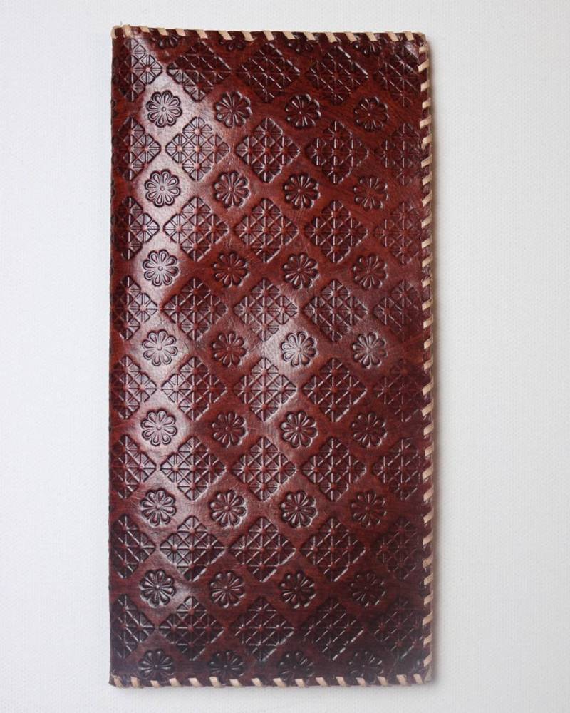 Leder Ember Brieftasche Leder Ember Brieftasche von WildWillowcraft