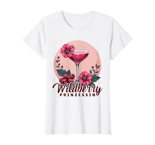 Wildberry Prinzessin Kostüm I Sommer Cocktail Party Damen T-Shirt Wildberry Prinzessin Kostüm I Sommer Cocktail Party Damen T-Shirt von Wildberry Kostüm I Fasching und Karneval Outfit