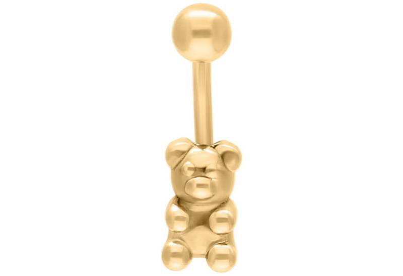 Wildcat Bauchnabelpiercing Gummi Bear Bananabell, wasserfest, langlebig, hautverträglich von Wildcat