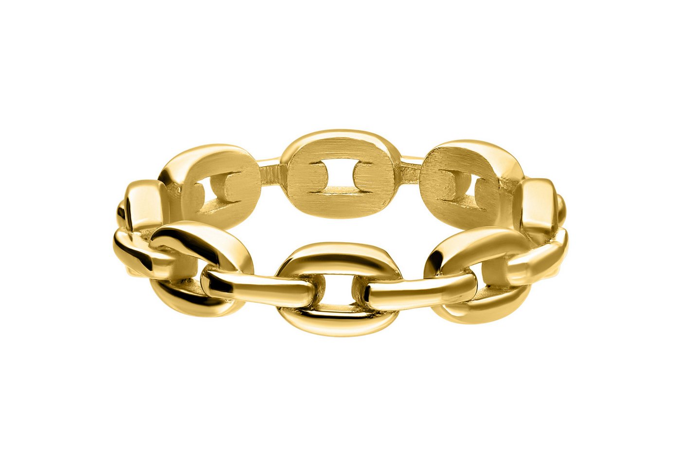 Wildcat Fingerring Link Chain Ring, wasserfest, langlebig, hautverträglich von Wildcat