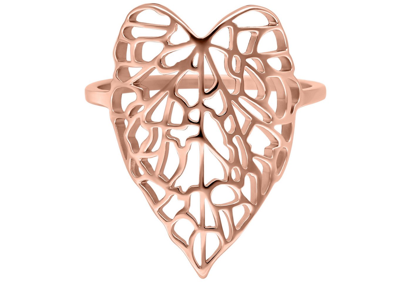 Wildcat Fingerring Lovely Leaf Ring, wasserfest, langlebig, hautverträglich von Wildcat