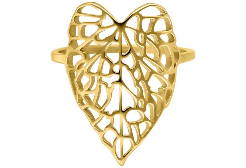 Wildcat Fingerring Lovely Leaf Ring, wasserfest, langlebig, hautverträglich von Wildcat