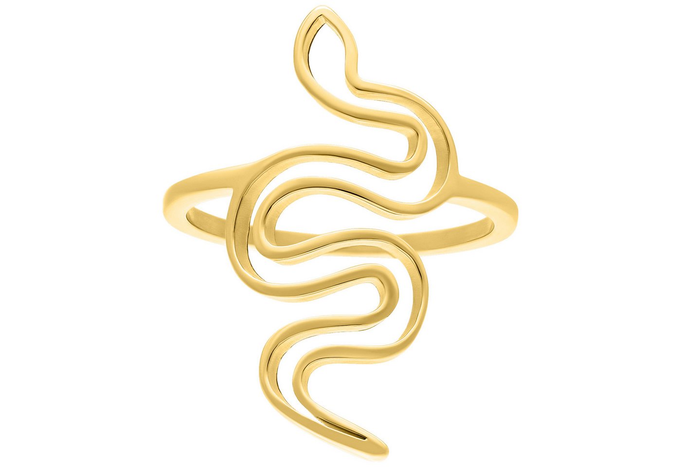 Wildcat Fingerring Snake Ring, wasserfest, langlebig, hautverträglich von Wildcat