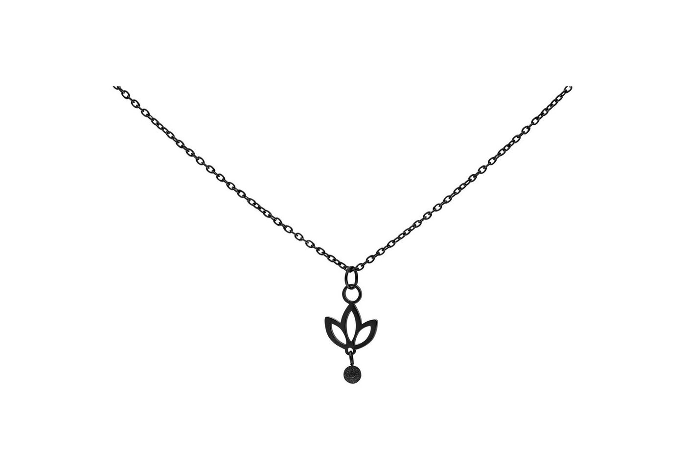 Wildcat Kette mit Anhänger Dangling Lily Kette, wasserfest, langlebig, hautverträglich von Wildcat