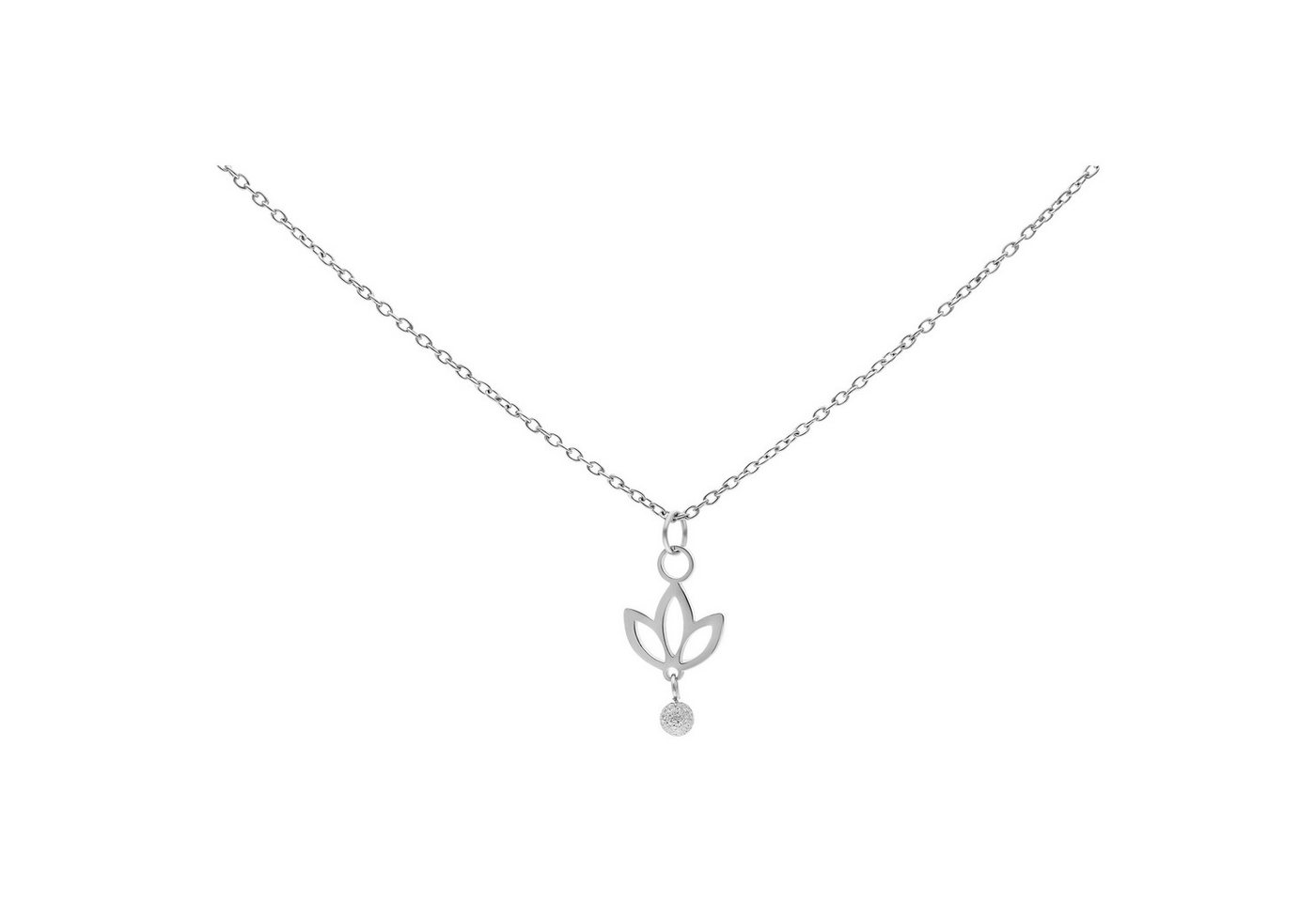 Wildcat Kette mit Anhänger Dangling Lily Kette, wasserfest, langlebig, hautverträglich von Wildcat