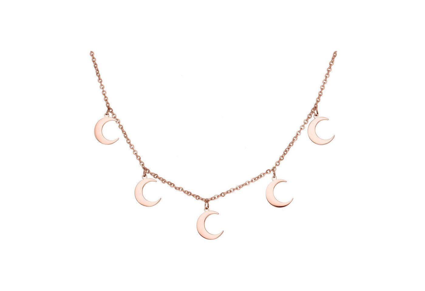 Wildcat Kette mit Anhänger Little Moon Necklace, wasserfest, langlebig, hautverträglich von Wildcat