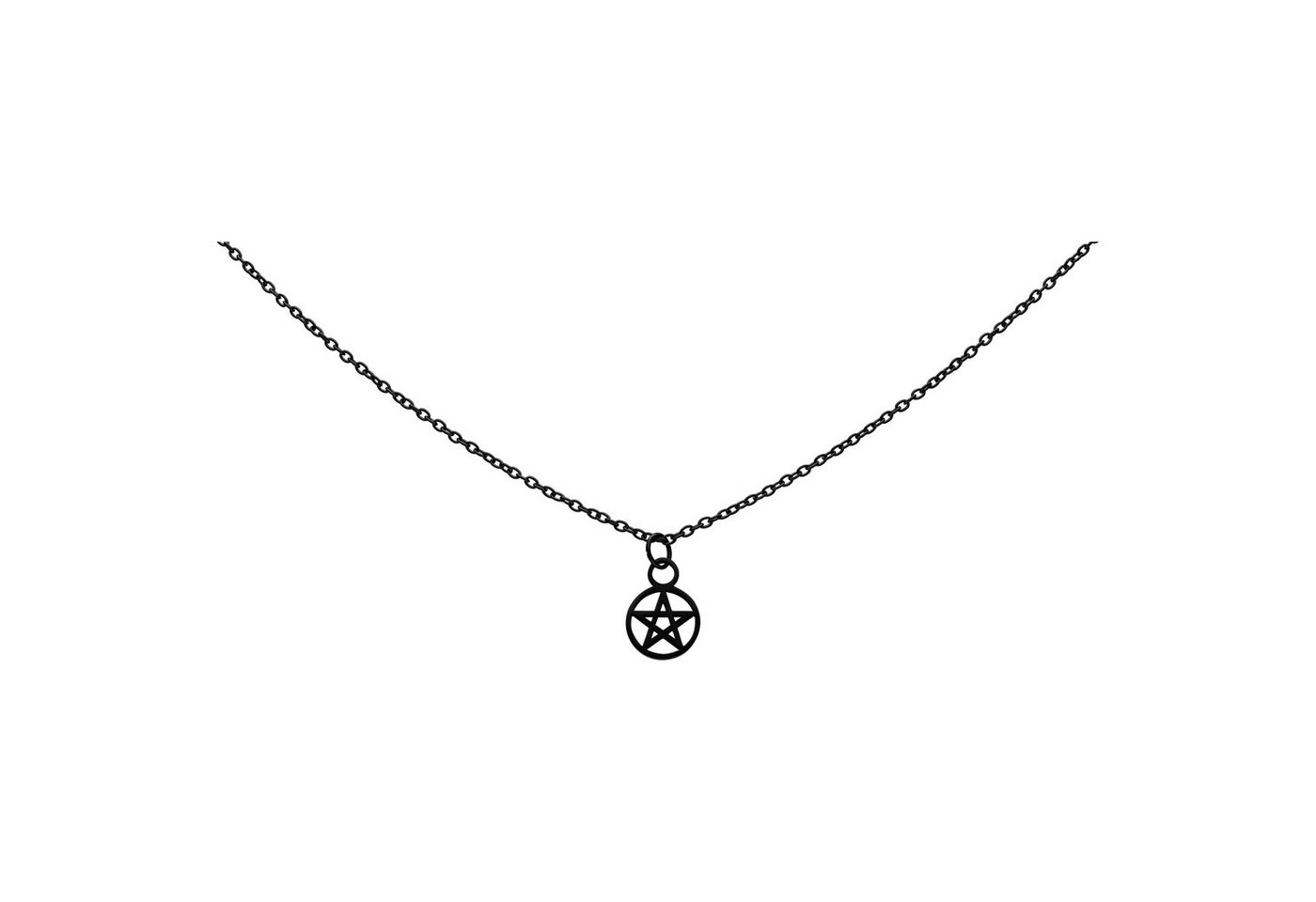 Wildcat Kette mit Anhänger Little Pentagram Star Kette, wasserfest, langlebig, hautverträglich von Wildcat