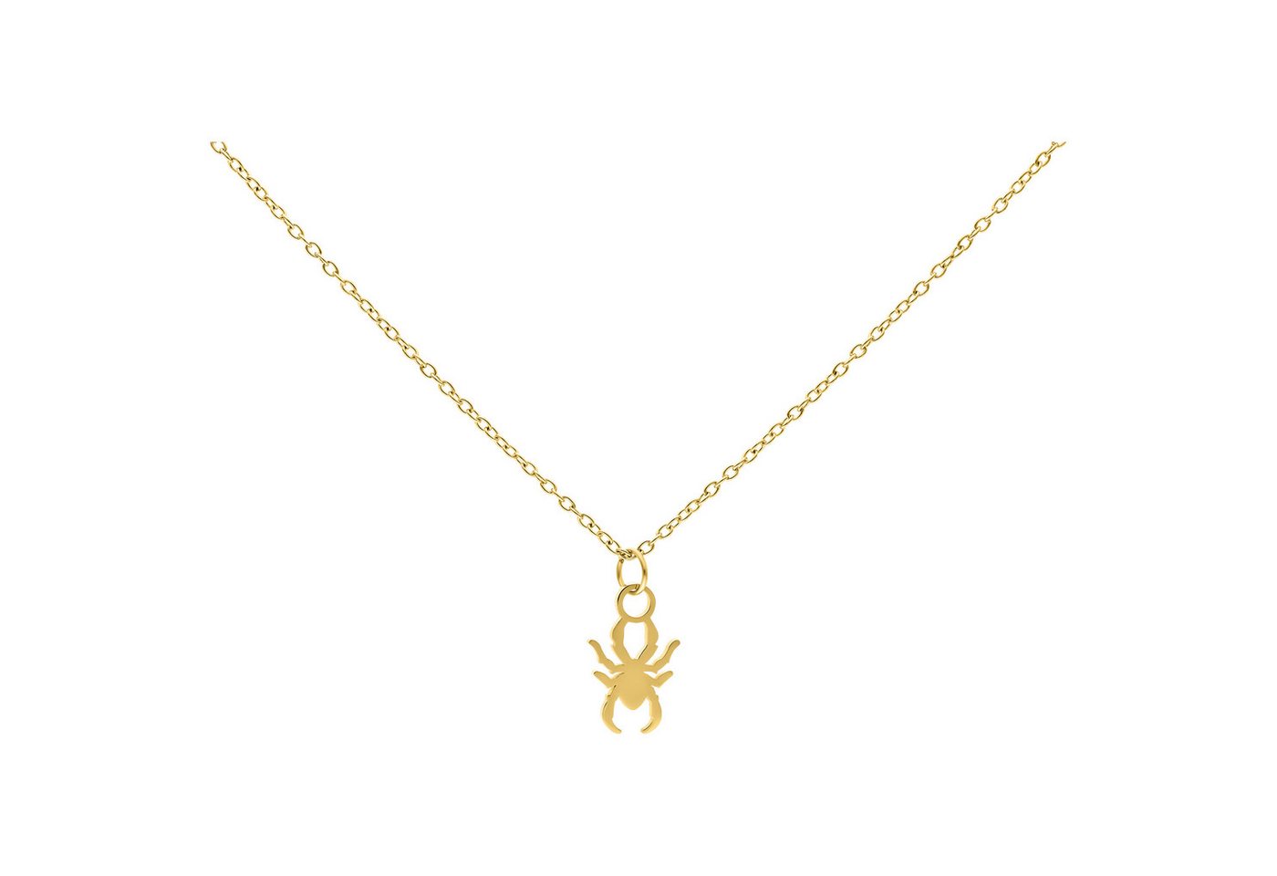 Wildcat Kette mit Anhänger Little Spider Kette, wasserfest, langlebig, hautverträglich von Wildcat