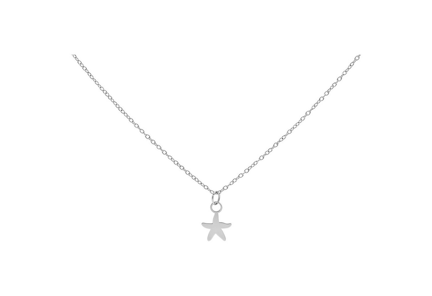 Wildcat Kette mit Anhänger Little Starfish Kette, wasserfest, langlebig, hautverträglich von Wildcat