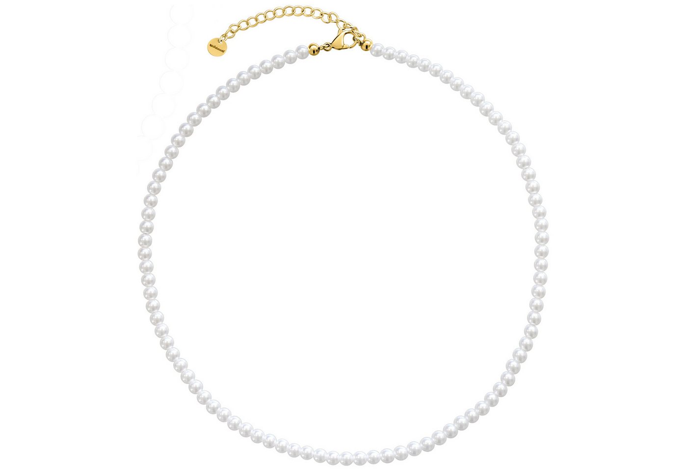 Wildcat Kette mit Anhänger Small Synthetic Pearl Necklace, wasserfest, langlebig, hautverträglich von Wildcat