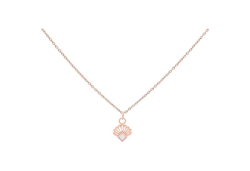 Wildcat Kette mit Anhänger Synthetic Opal Fan Kette, wasserfest, langlebig, hautverträglich von Wildcat