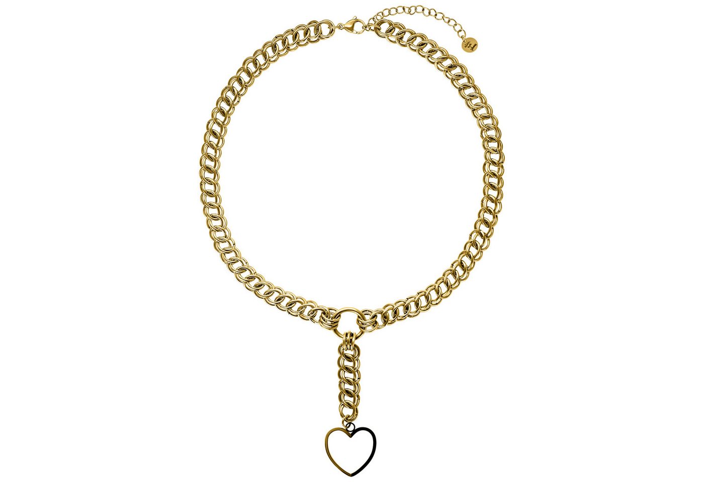 Wildcat Kette mit Anhänger Verena Venus - Big Heart Choker incl. Packaging, wasserfest, langlebig, hautverträglich von Wildcat