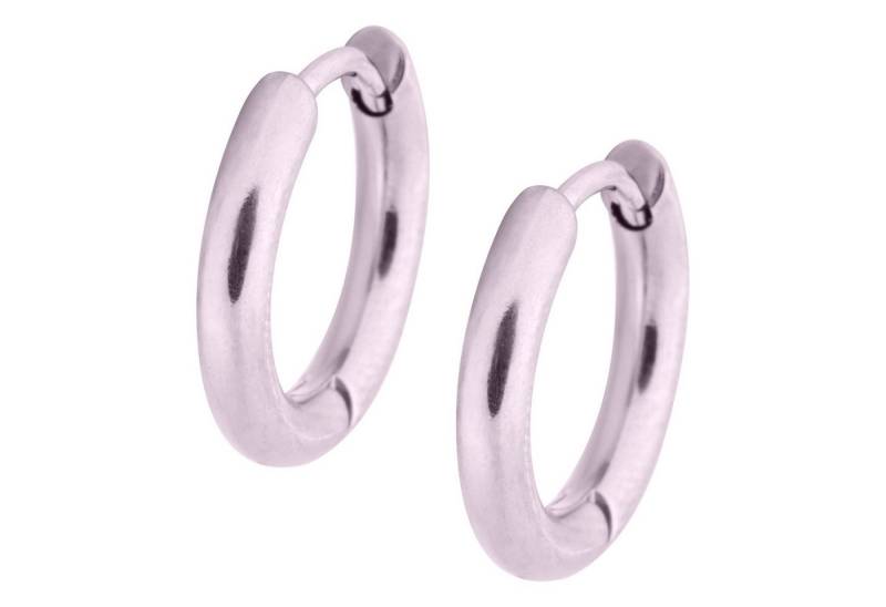 Wildcat Paar Creolen Little Hoops 10 MM, Hochglanzpoliert,Wasserfest von Wildcat