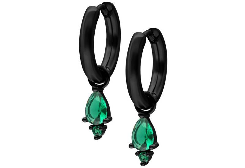 Wildcat Paar Creolen Little Tear Hoops, Hochglanzpoliert,Wasserfest von Wildcat