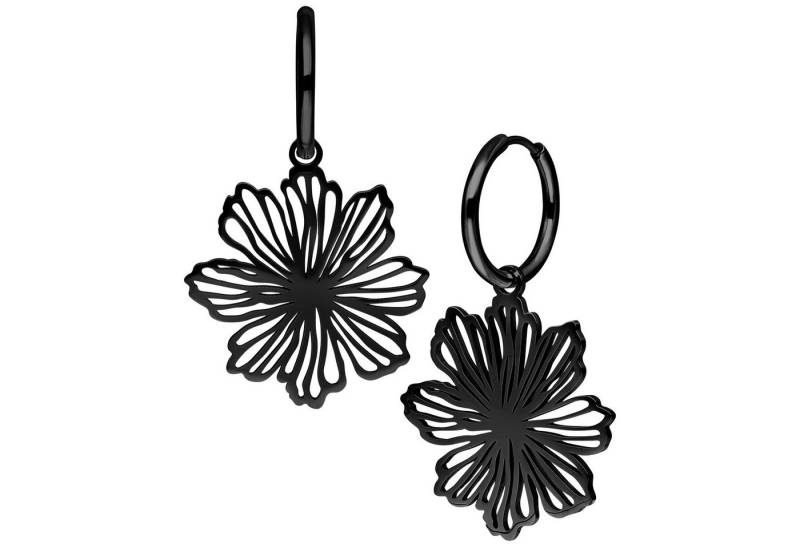 Wildcat Paar Ohrhänger Fine Flower Hoops, wasserfest, langlebig, hautverträglich von Wildcat