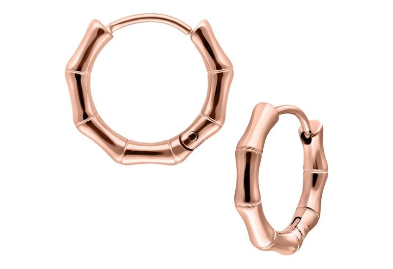 Wildcat Paar Ohrhänger Little Basic Bamboo Hoops Pairs 10 mm, wasserfest, langlebig, hautverträglich von Wildcat